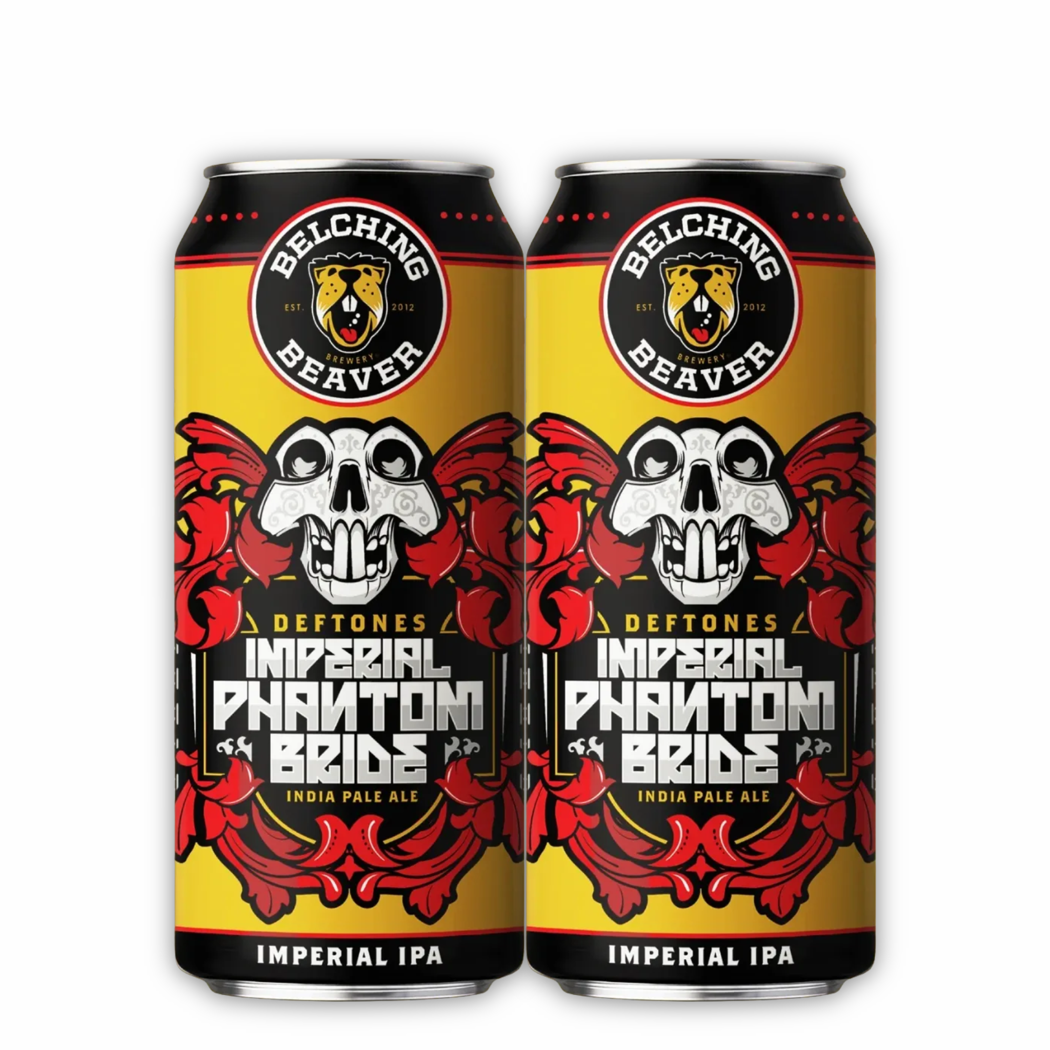 Belching Beaver Brewery Deftones Imperial Phantom Bride IPA 4 Pack