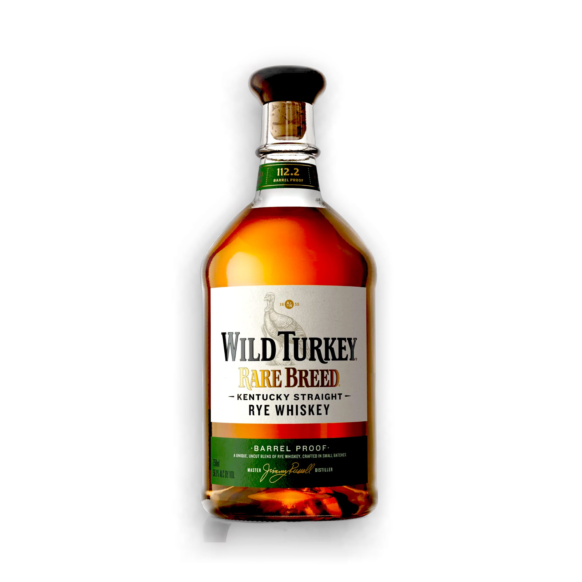 Wild Turkey Rare Breed Barrel Proof Kentucky Straight Rye Whiskey 