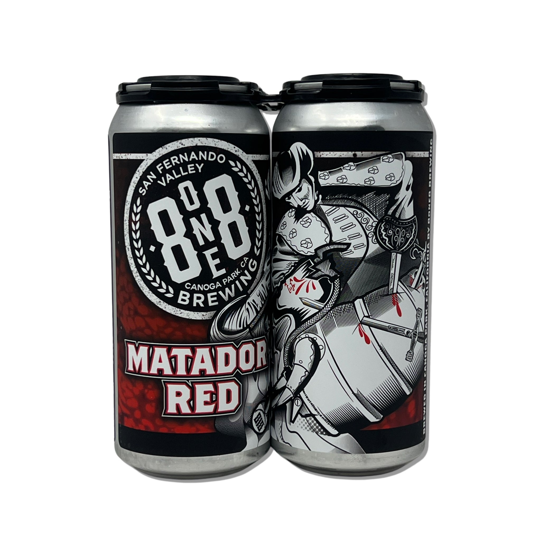 818 Brewing Matador Red Ale 4 Pack Cans | The Bottle Shoppe | It's