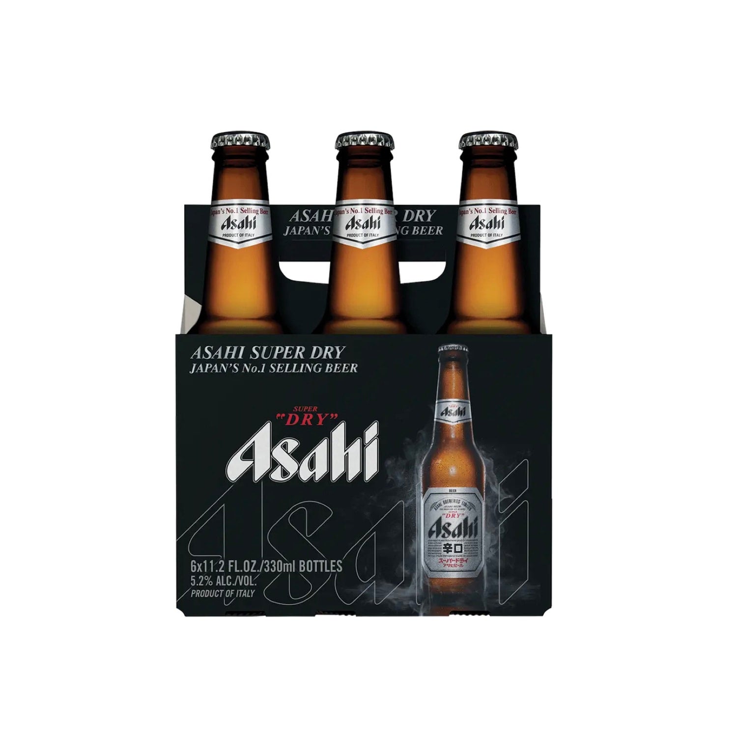 Asahi Super Dry Lager 6 Pack Bottle | The Bottle Shoppe | It's