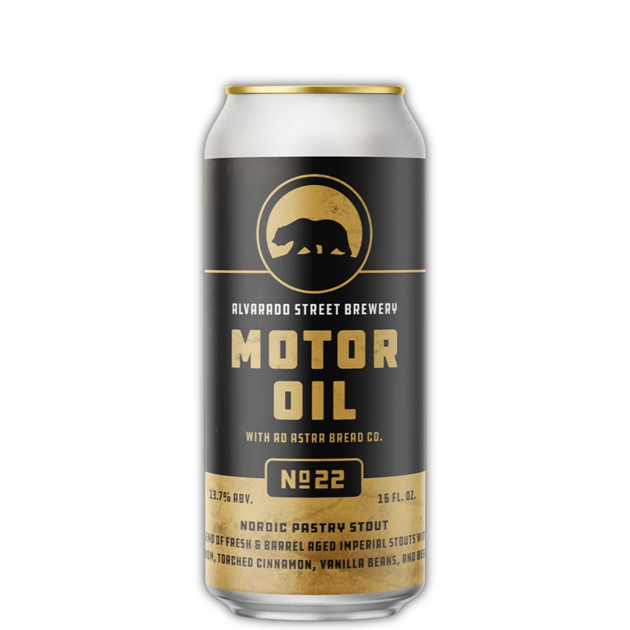 year beer Alvarado Street Brewery Motor Oil XXII Imperial Nordic Pastry