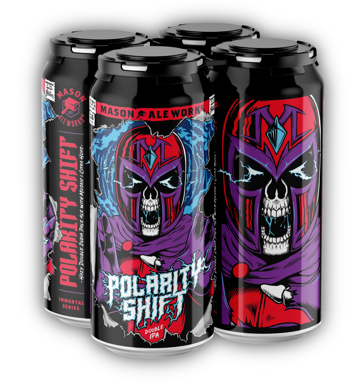 Mason Ale Works Polarity Shift Hazy Double IPA 4 Pack Cans