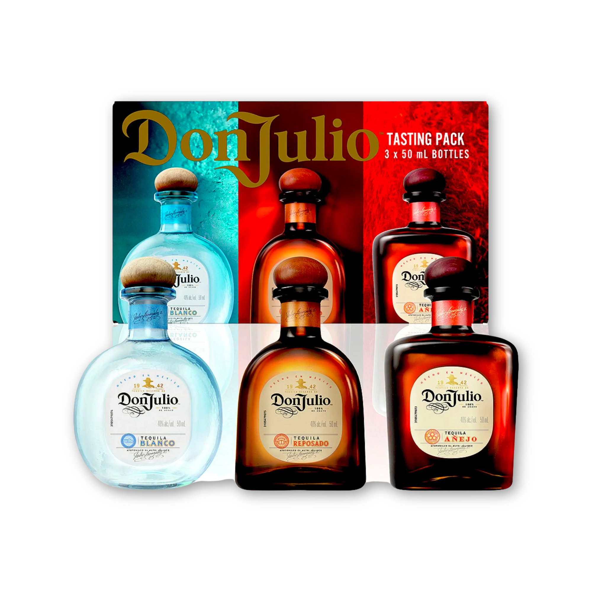 Don Julio Mini Tasting Pack 3 Bottles 50ml | The Bottle Shoppe