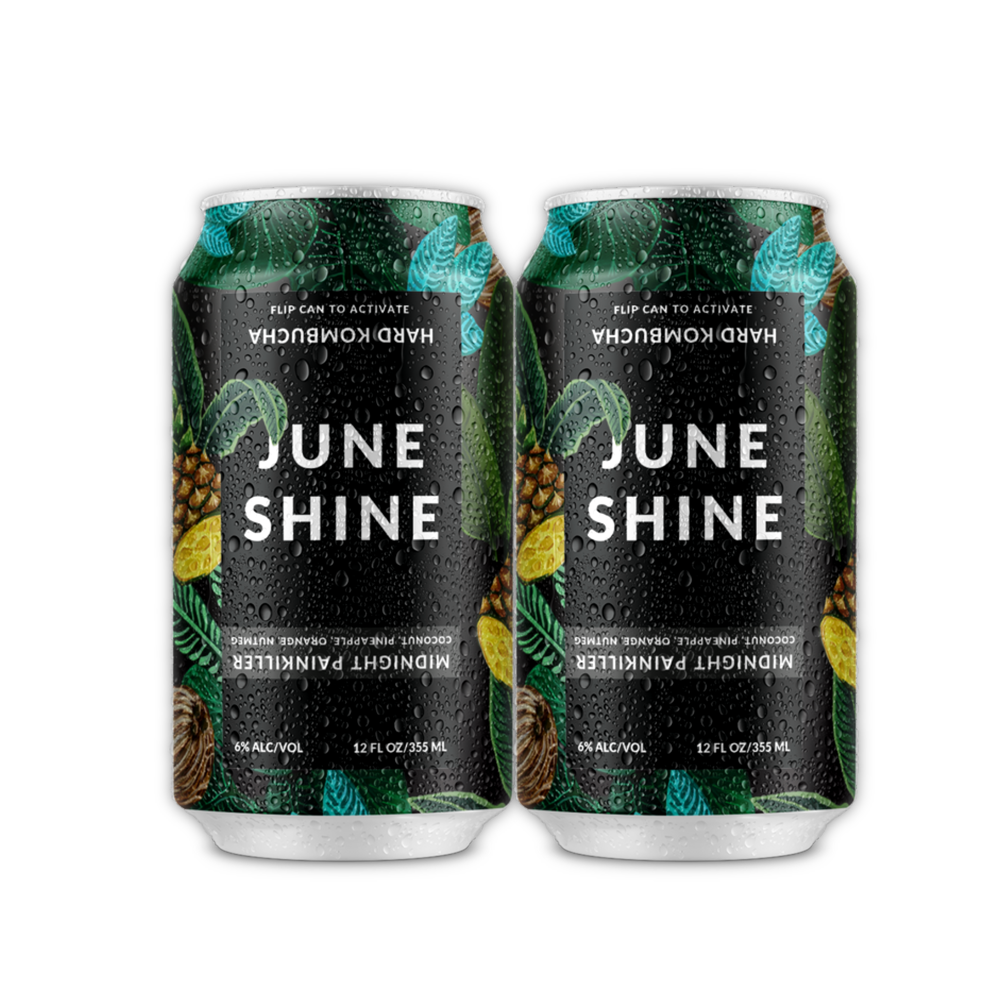 thumbnail interactive-video image 1 of Midnight Variety Hard Kombucha 8pk Cans, 12 FZ - Whole Foods Market 1 of 9