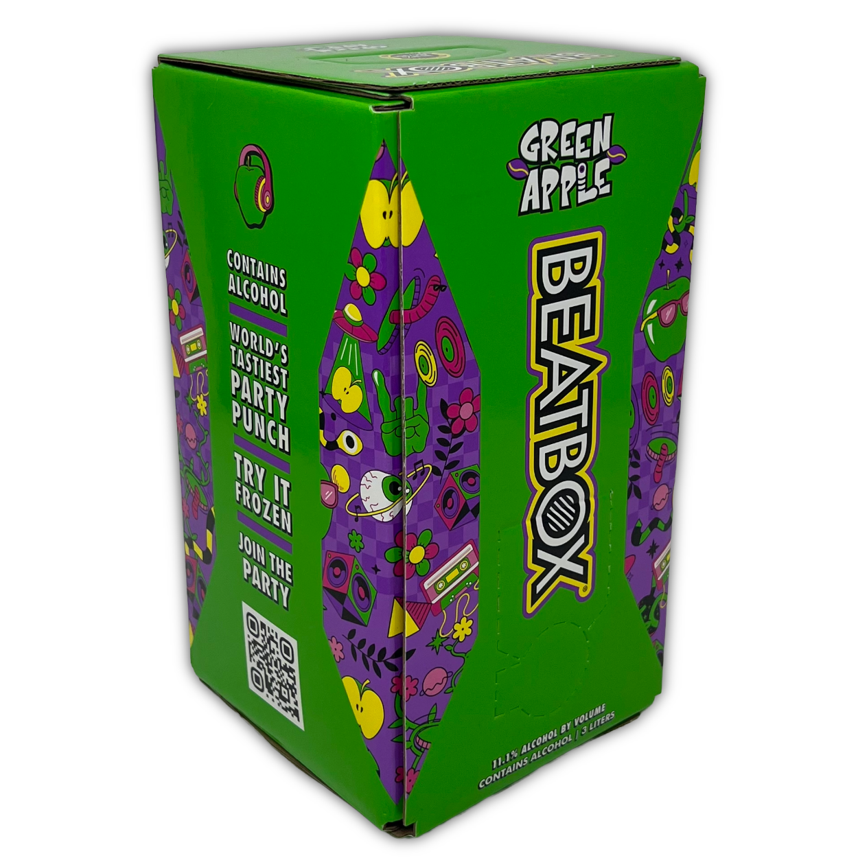 Beatbox Party Punch Green Apple Bag in a Box 3L | The Bottle