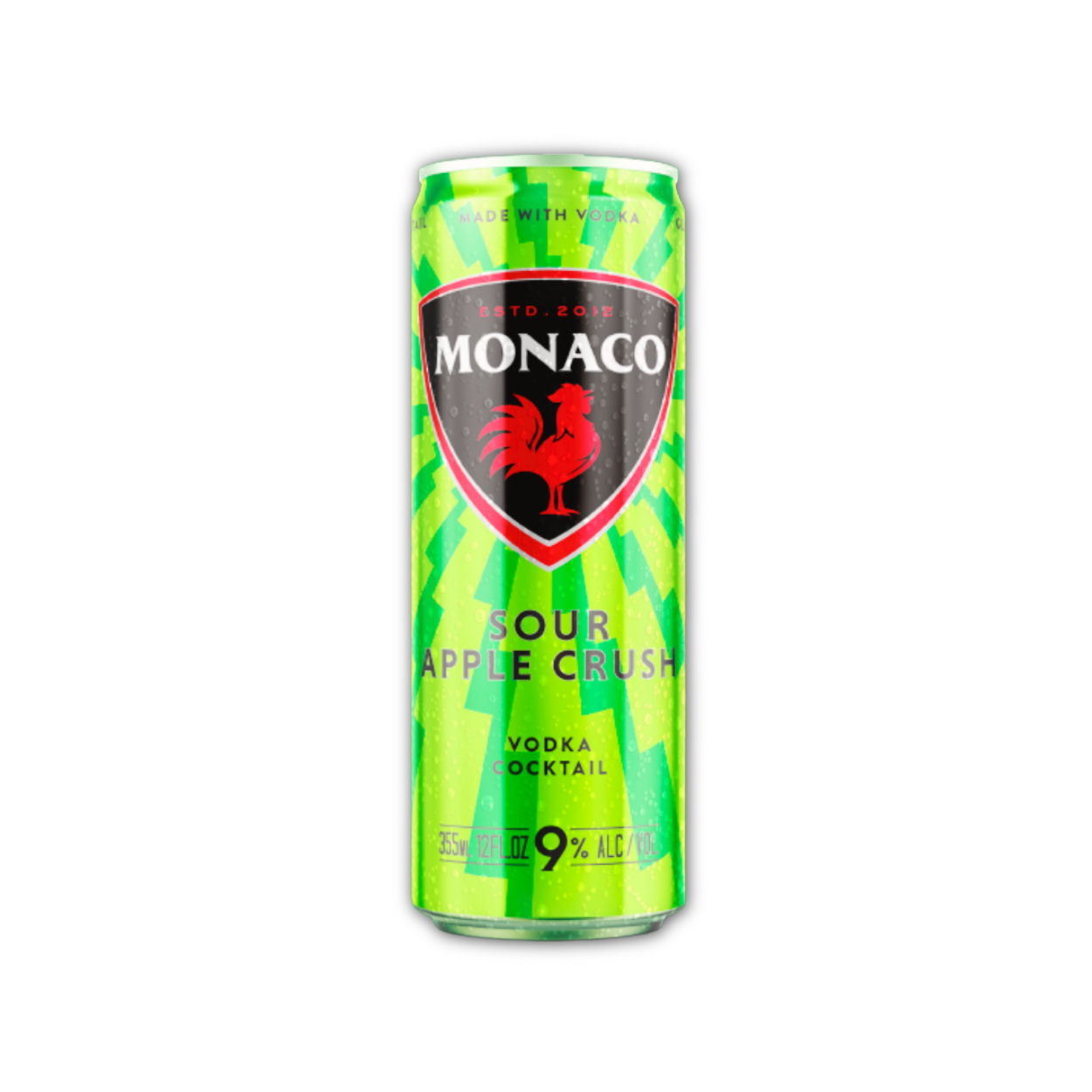 Monaco Cocktail Sour Apple Crush 12oz Can | The Bottle Shoppe